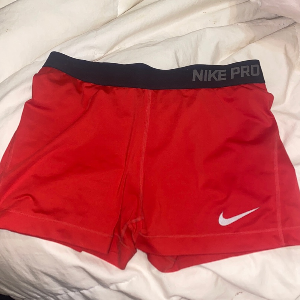 Red Nike Pros